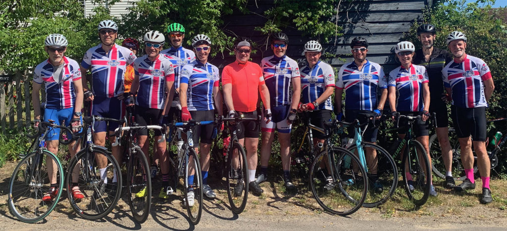 Group of Epsom CC riders