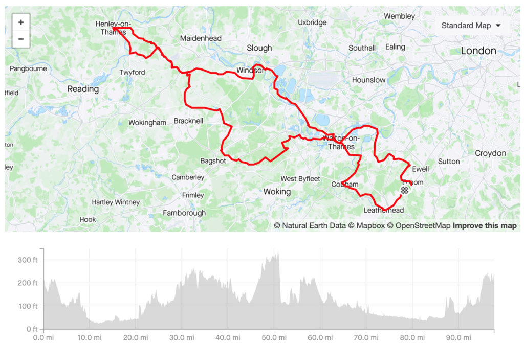 Route to Henley